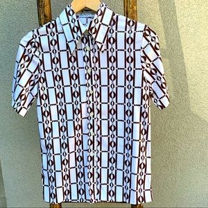 LALIVIE from Tokyo Japan Short Sleeve Retro Shirt